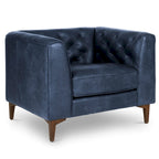 Poly & Bark Essex Lounge Chair - Full Grain Genuine Italian Leather