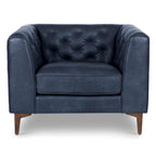 Poly & Bark Essex Lounge Chair - Full Grain Genuine Italian Leather