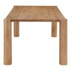 Aurelle Home Posy Modern Solid Oak Dinning Table