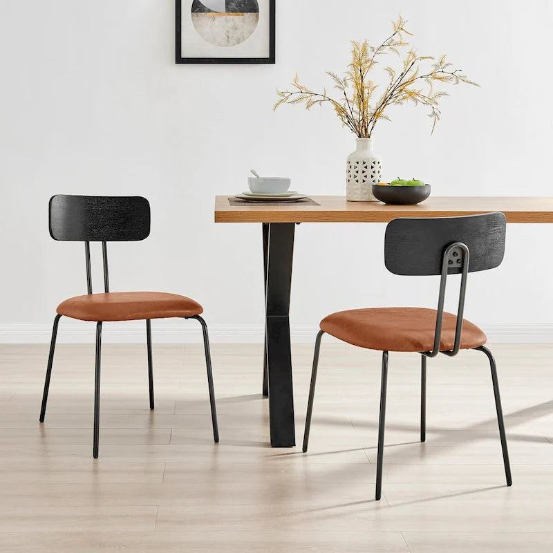 Judith PU Dining Side Chair, (Set of 4)