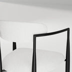 94.48 Inch Modern Minimalist 9 - Piece Extendable Sintered Stone Top Double Pedestal Dining Set