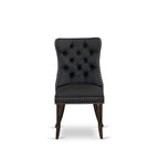East West Furniture Dinette Set Consists of a Rectangle Dining Table and Chairs, Distressed Jacobean (Pieces Options)