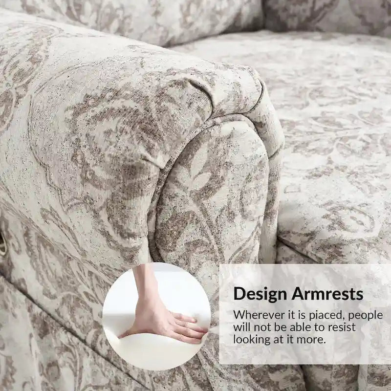 Billy Traditional Lift Assist Power Recliner With Massage Heat And Manual Headrest by HULALA HOME