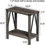 Console Table for Entryway 47 - 11.81D x 23.62W x 22.44H