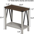 Console Table for Entryway 47 - 11.81D x 23.62W x 22.44H