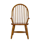 Treasures Rustic Oak Bow-back Armchair