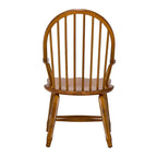 Treasures Rustic Oak Bow-back Armchair
