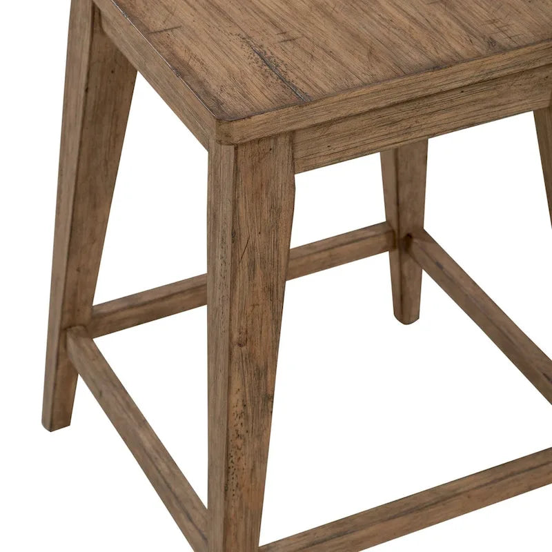 Pinebrook Ridge Weathered Toffee 4 Piece Console Table Set