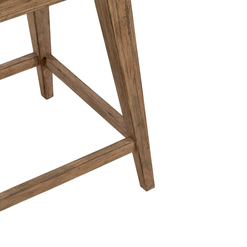 Pinebrook Ridge Weathered Toffee 4 Piece Console Table Set