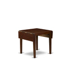 East West Furniture Dining Table Set- a Rectangle Dining Room Table and Kitchen Chairs, Mahogany (Pieces Option