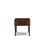 East West Furniture Dining Table Set- a Rectangle Dining Room Table and Kitchen Chairs, Mahogany (Pieces Option