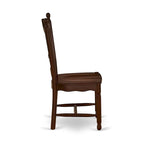 East West Furniture Dining Table Set- a Rectangle Dining Room Table and Kitchen Chairs, Mahogany (Pieces Option