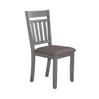 Newport Smokey Grey 6 Piece Trestle Table Set