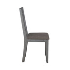 Newport Smokey Grey 6 Piece Trestle Table Set