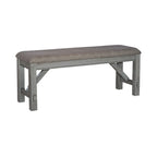 Newport Smokey Grey 6 Piece Trestle Table Set