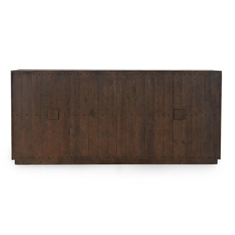Classic Home Denver 80 Distressed Gray Sideboard Buffet