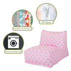 Majestic Home Goods Indoor Links Bean Bag Chair Lounger 36 in L x 27 in W x 24 in H