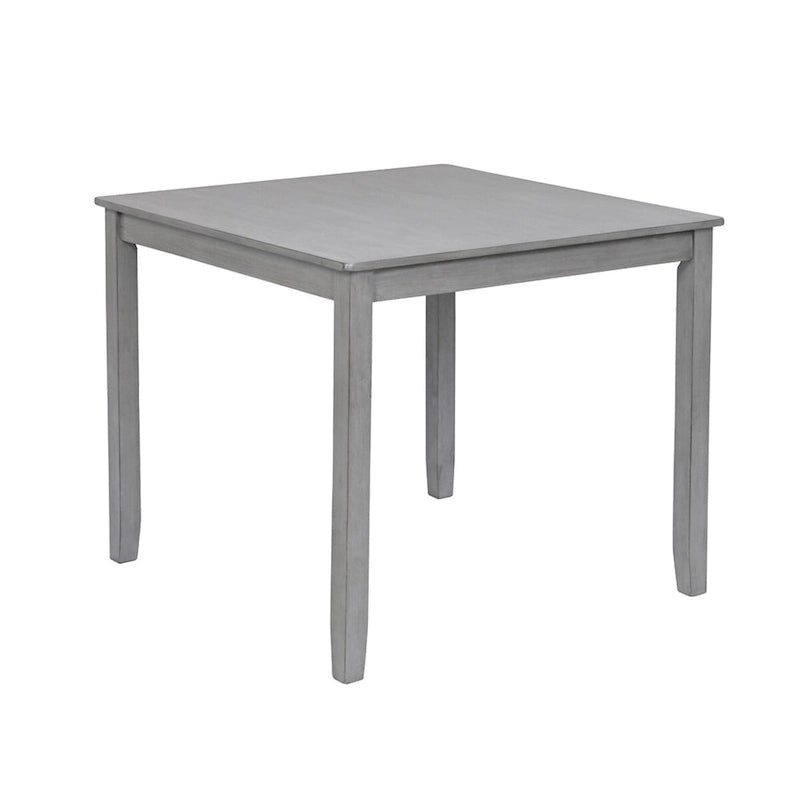 Wooden 4 Person Dining Square Table for Small Space