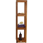 The Original Sula Square Teak Bath Stand