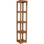 The Original Sula Square Teak Bath Stand