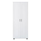 Storage Cabinet with 2 Doors for Bathroom, Office, Adjustable Shelf