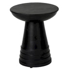 16 in Solid Wood Round End Table
