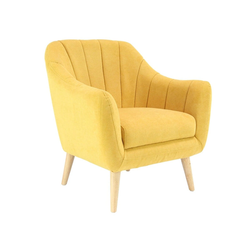 Polyester Living Room Accent Chair - Black, Blue, or Yellow - Roche River Decor
