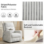 Darrell Modern Lift Assist Massage and Heating Power Recliner with Charing and Soild Wood Tray Set of 2by HULALA HOME