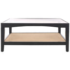 SAFAVIEH Couture Nicolella Square Glass Coffee Table - 40W x 40D x 17H