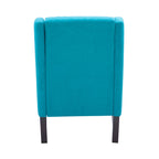 Hulin Velvet Upholstered High Wingback Accent Chair